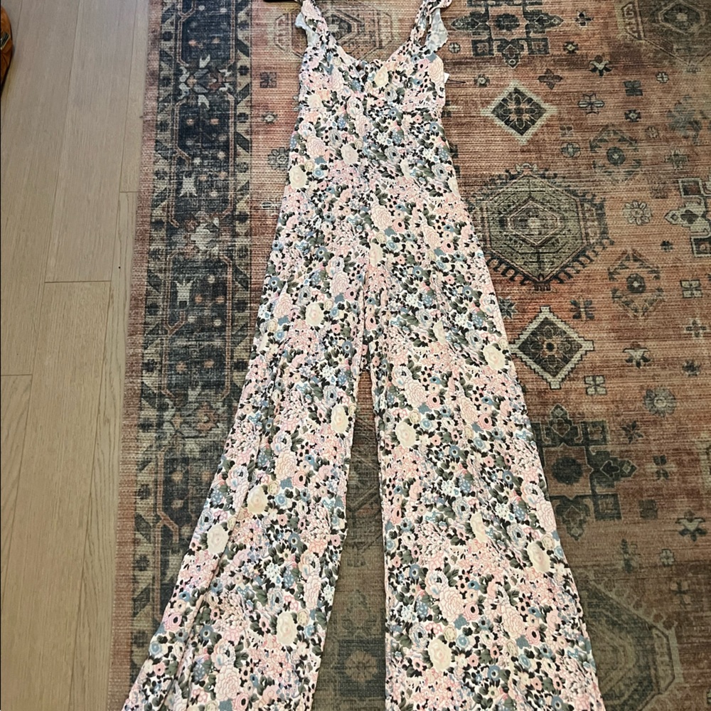 Endless summer floral jumpsuit